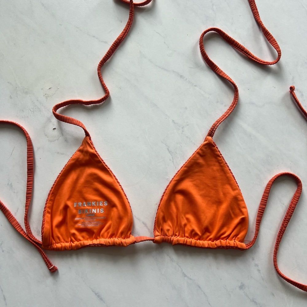 Frankie’s Bikinis Orange Bikini - Picture 7 of 8